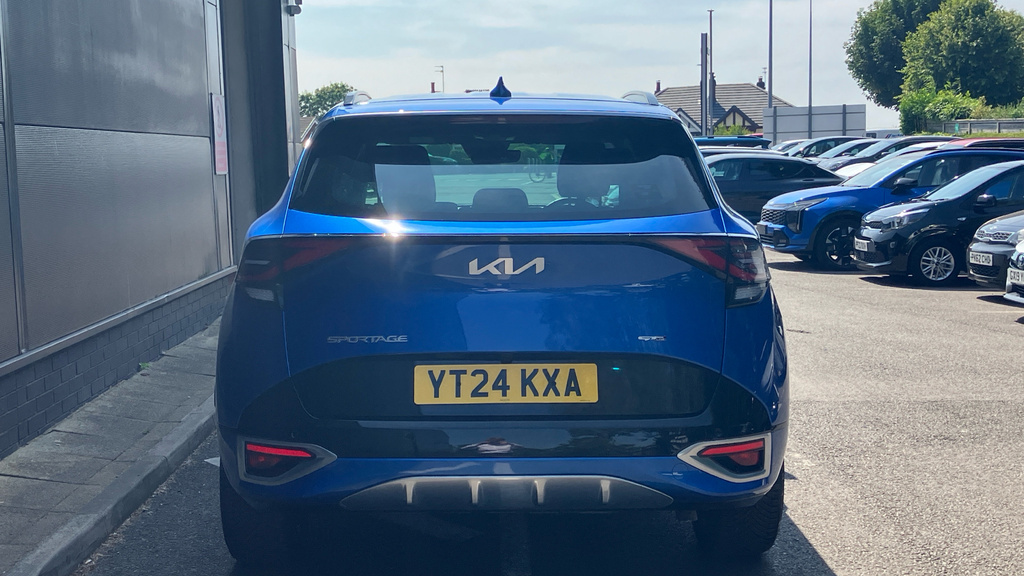 Kia Sportage 1.6 T-gdi Gt-line Euro 6 Ss Blue #4