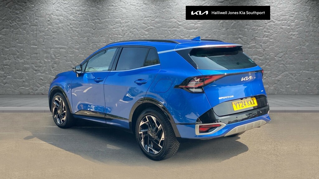 Kia Sportage 1.6 T-gdi Gt-line Euro 6 Ss Blue #2