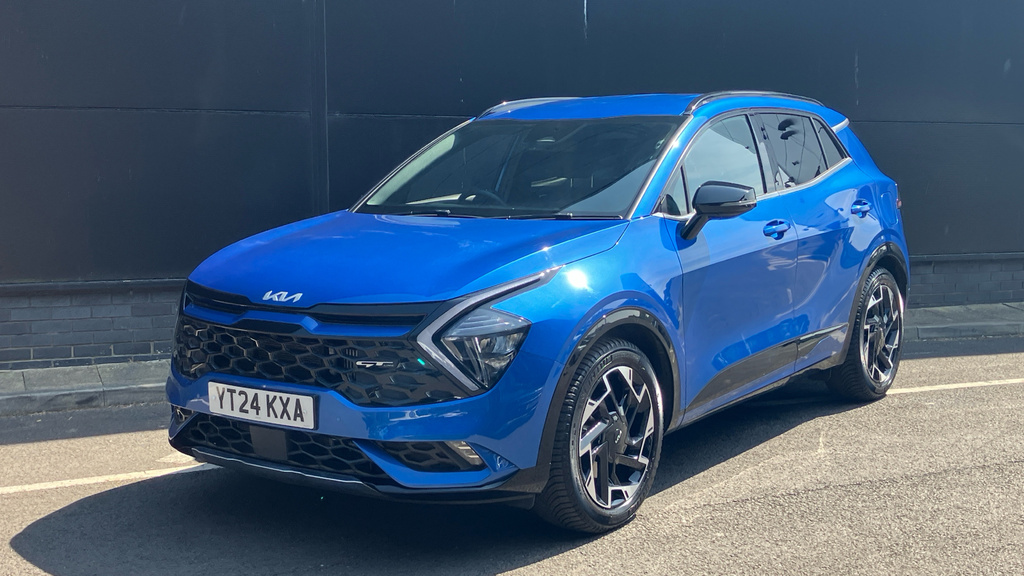 Kia Sportage 1.6 T-gdi Gt-line Euro 6 Ss Blue #6