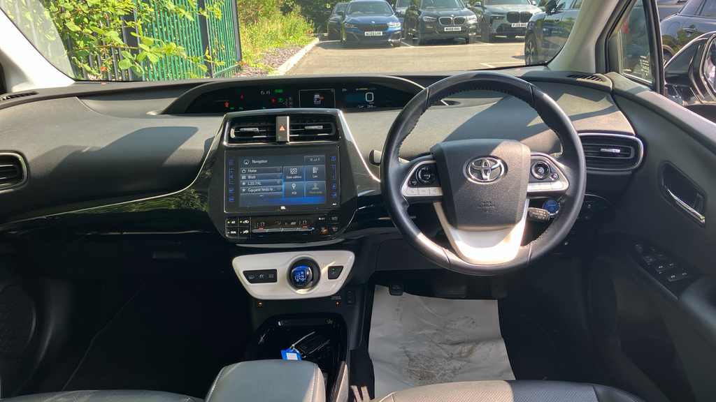 Toyota Prius 1.8 Vvt 8.8Kwh Excel Cvt Euro 6 Ss White #4