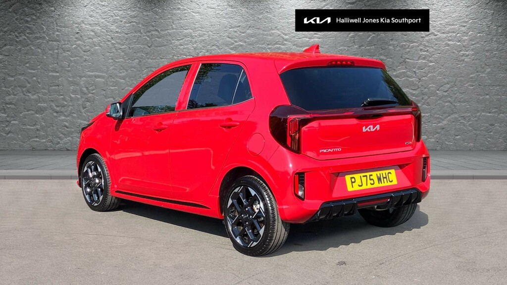 Kia Picanto 1.0 Gt-line Euro 6 Ss Red #2