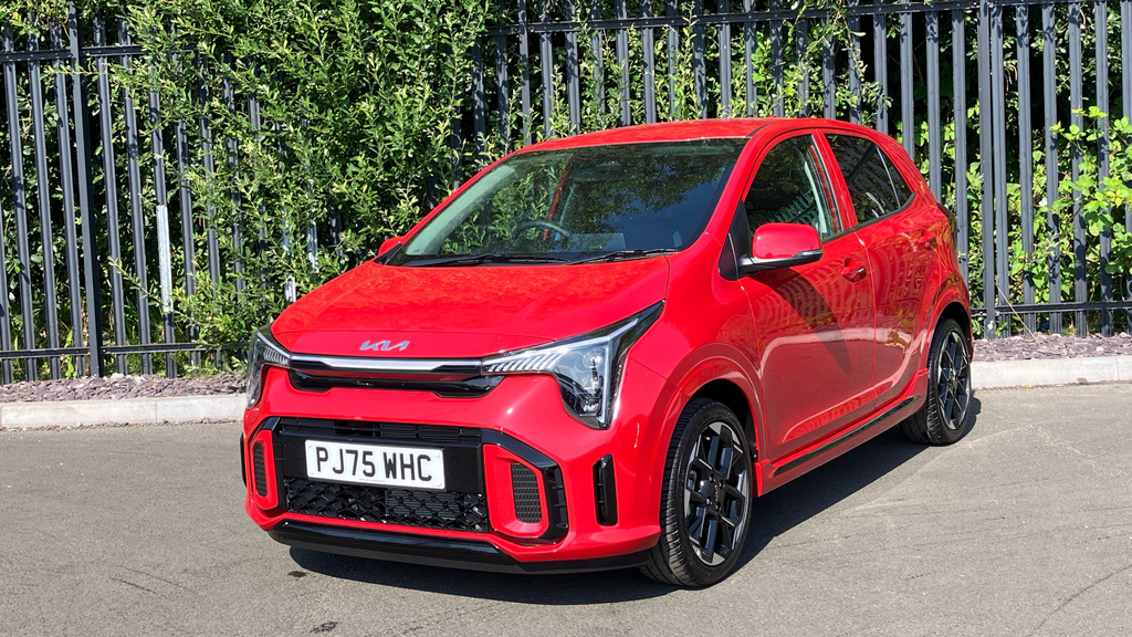 Kia Picanto 1.0 Gt-line Euro 6 Ss Red #6