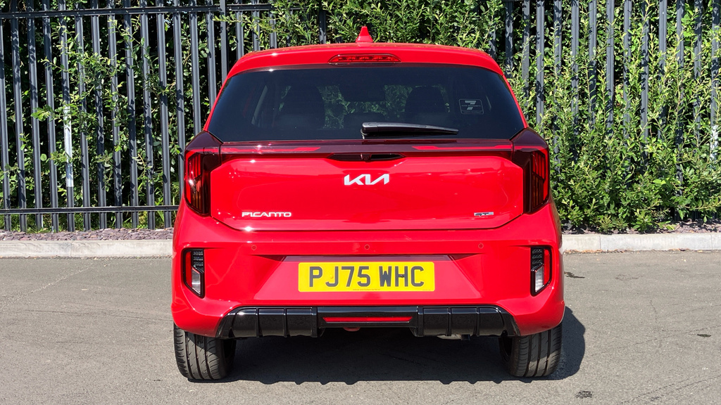 Kia Picanto 1.0 Gt-line Euro 6 Ss Red #4