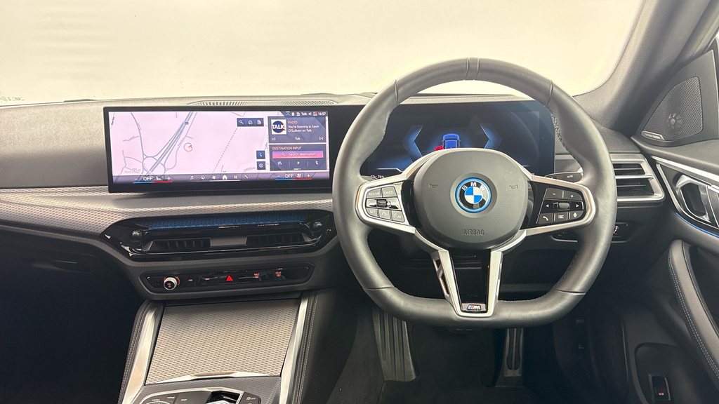 BMW i4 40 83.9Kwh M Sport Gran Coupe Edrive Blue #5