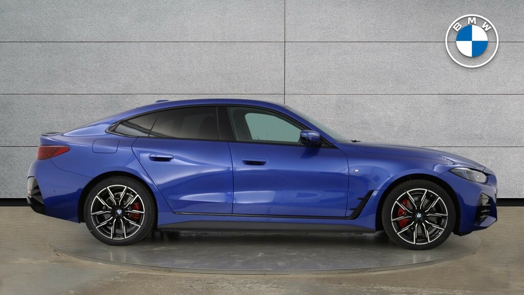 BMW i4 40 83.9Kwh M Sport Gran Coupe Edrive Blue #3