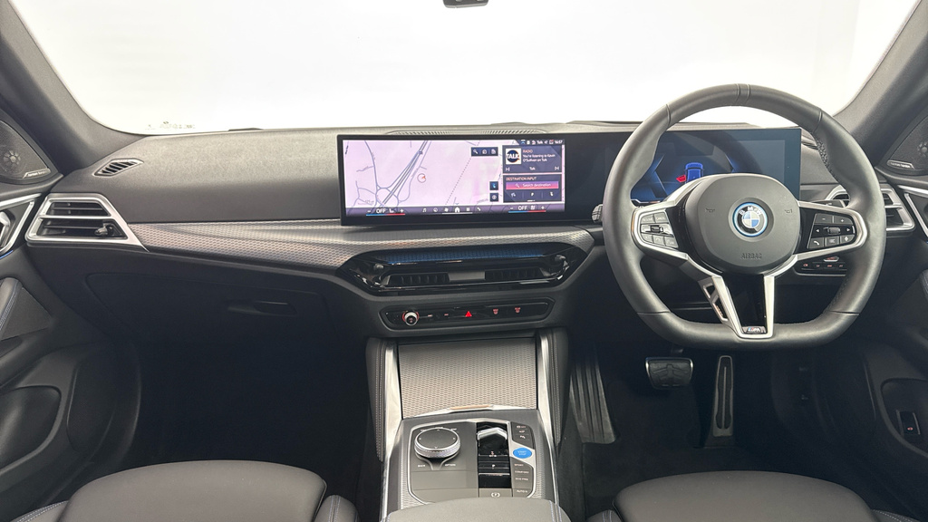 BMW i4 40 83.9Kwh M Sport Gran Coupe Edrive Blue #4