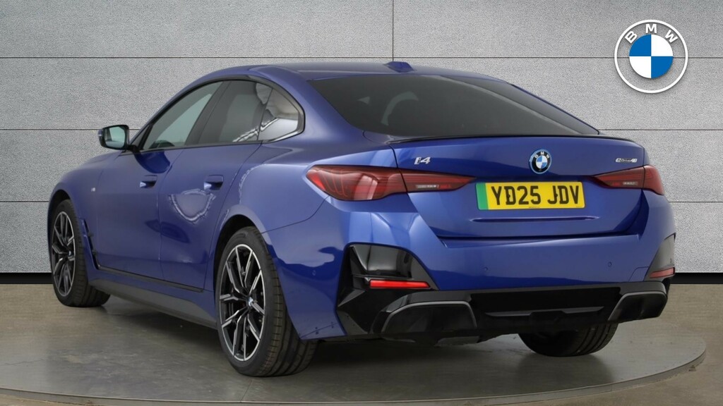 BMW i4 40 83.9Kwh M Sport Gran Coupe Edrive Blue #2