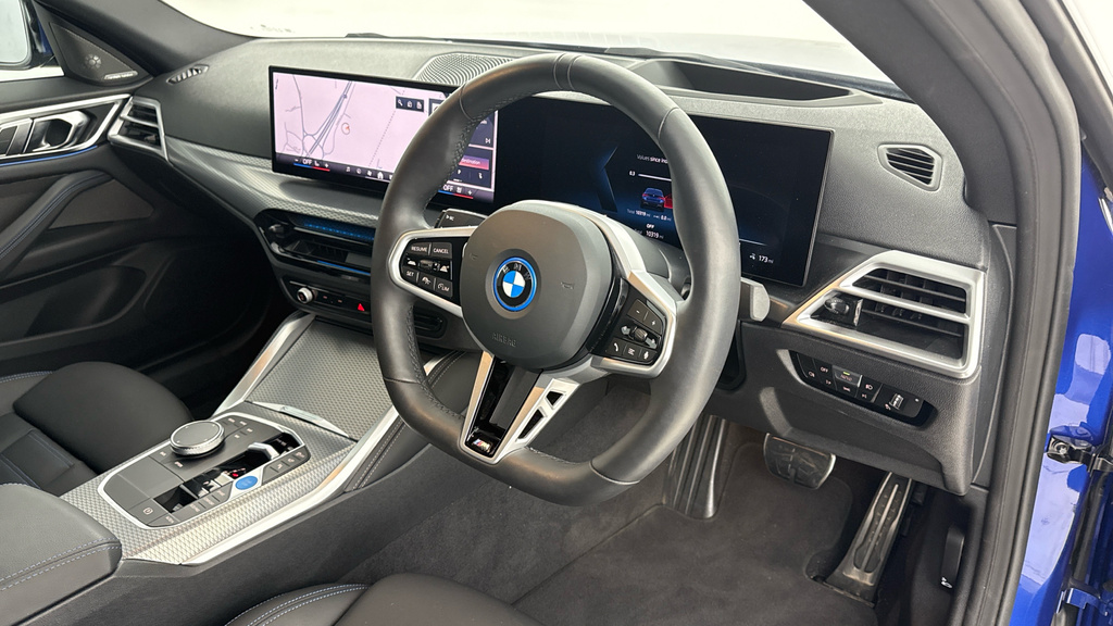 BMW i4 40 83.9Kwh M Sport Gran Coupe Edrive Blue #6