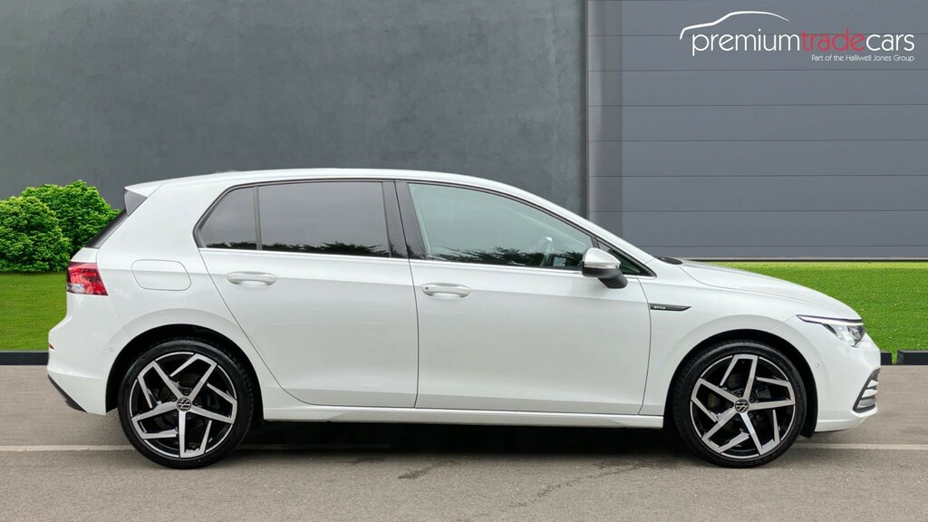 Volkswagen Golf 1.5 Etsi Mhev Style Dsg Euro 6 Ss White #3