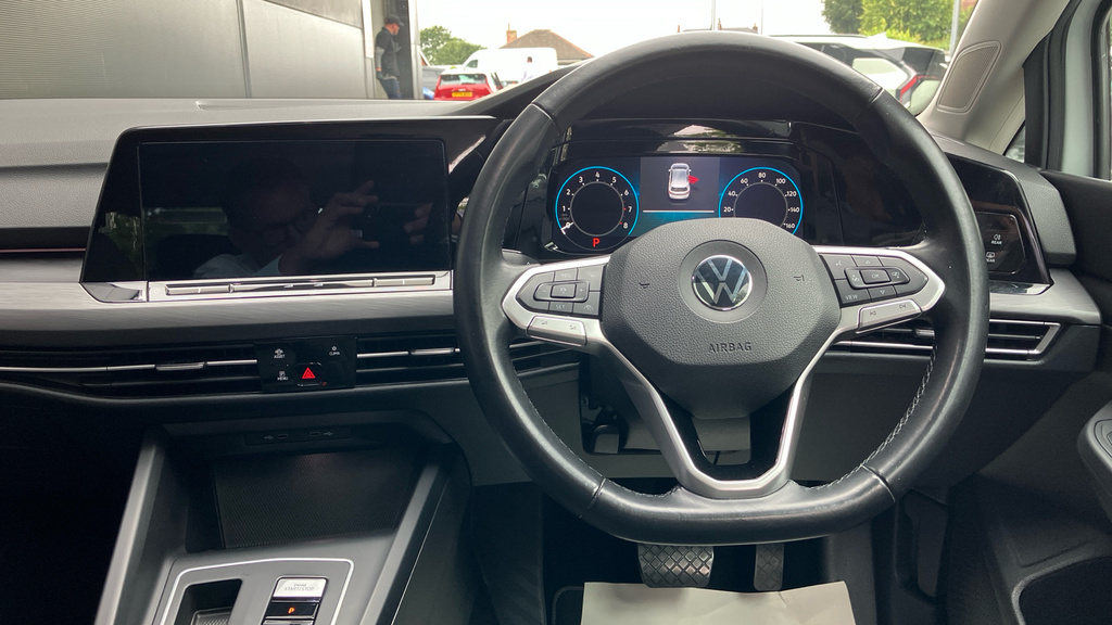 Volkswagen Golf 1.5 Etsi Mhev Style Dsg Euro 6 Ss White #5