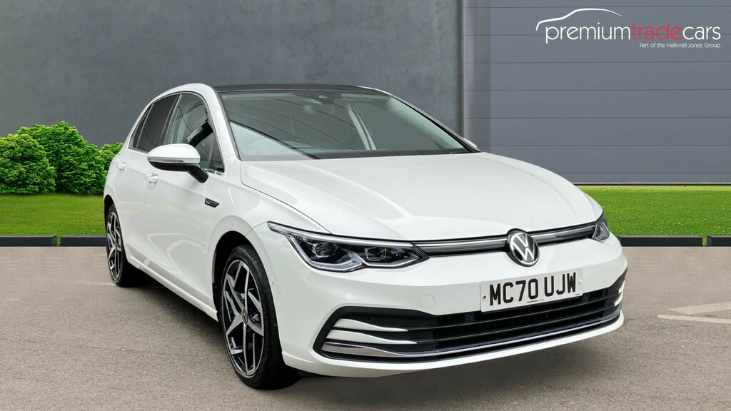 Volkswagen Golf 1.5 Etsi Mhev Style Dsg Euro 6 Ss White