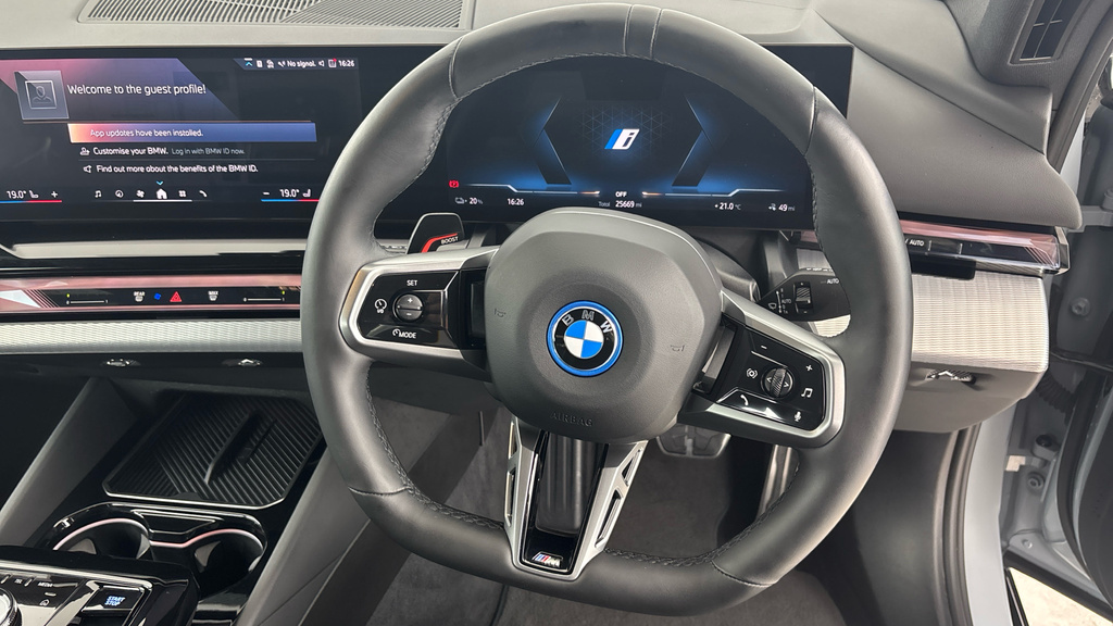 BMW i5 I5 M60 Saloon Blue #5