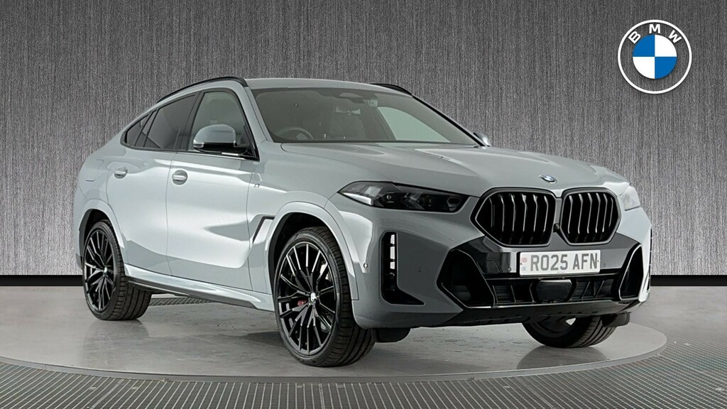 BMW X6 3.0 40D Mht M Sport Steptronic Xdrive Euro 6 Ss Grey