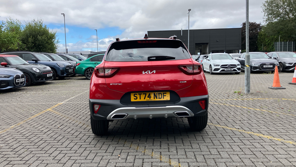 Kia Stonic 1.0 T-gdi Mhev Gt-line S Dct Euro 6 Ss Red #4