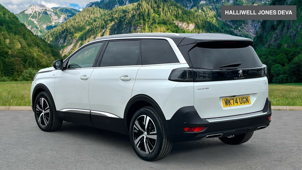 Peugeot 5008 1.5 Bluehdi Gt Eat Euro 6 Ss White #2