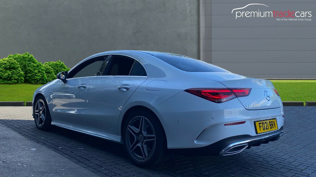 Mercedes-Benz CLA Class 1.3 Cla200 Amg Line Coupe 7G-dct Euro 6 Ss White #2