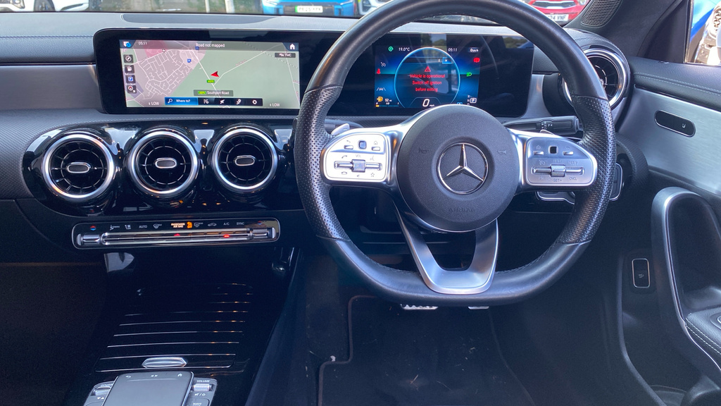 Mercedes-Benz CLA Class 1.3 Cla200 Amg Line Coupe 7G-dct Euro 6 Ss White #5
