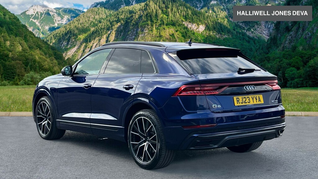 Audi Q8 3.0 Tdi V6 50 Black Edition Tiptronic Quattro Euro Blue #2