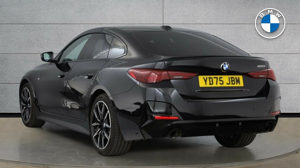 BMW 4 Series Gran Coupe 2.0 420I M Sport Euro 6 Ss Black #2