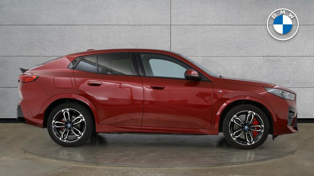 BMW iX2 20 66.5Kwh M Sport Edrive 11Kw Charger Red #3
