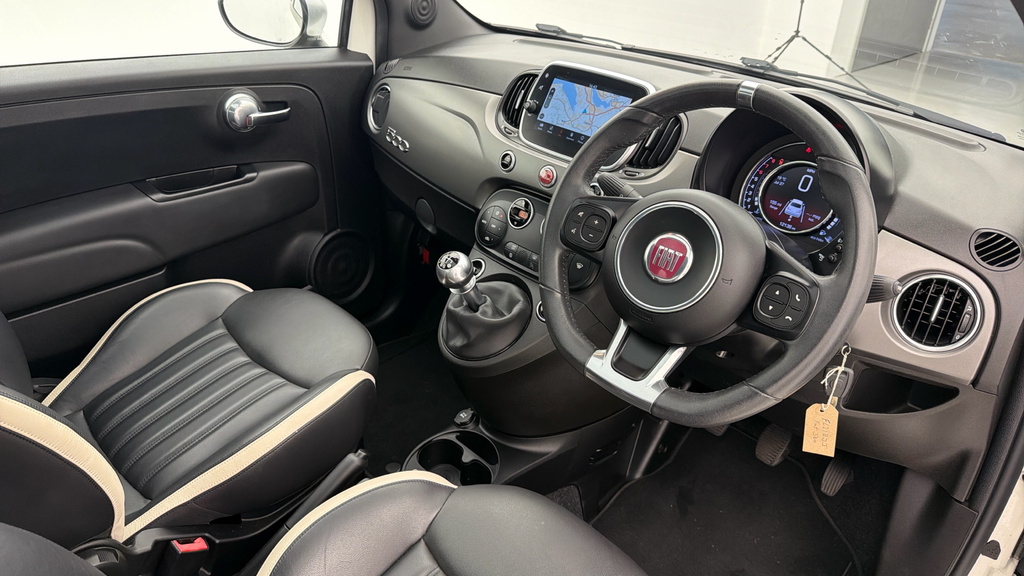 Fiat 500 1.0 Mhev Rock Star Euro 6 Ss White #6