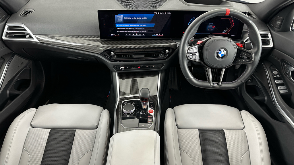 BMW M3 3.0 Biturbo Competition Steptronic M Xdrive Euro 6 Black #4
