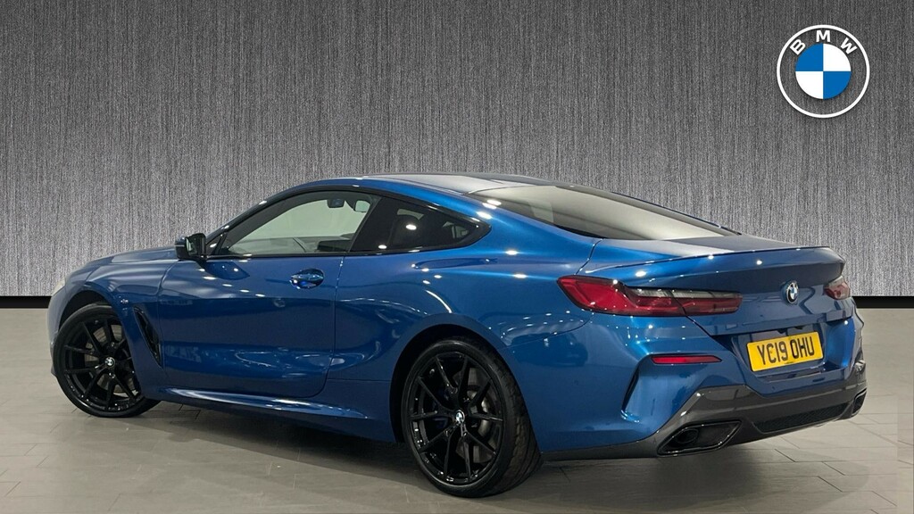 BMW 8 Series 3.0 840D Steptronic Xdrive Euro 6 Ss Blue #2