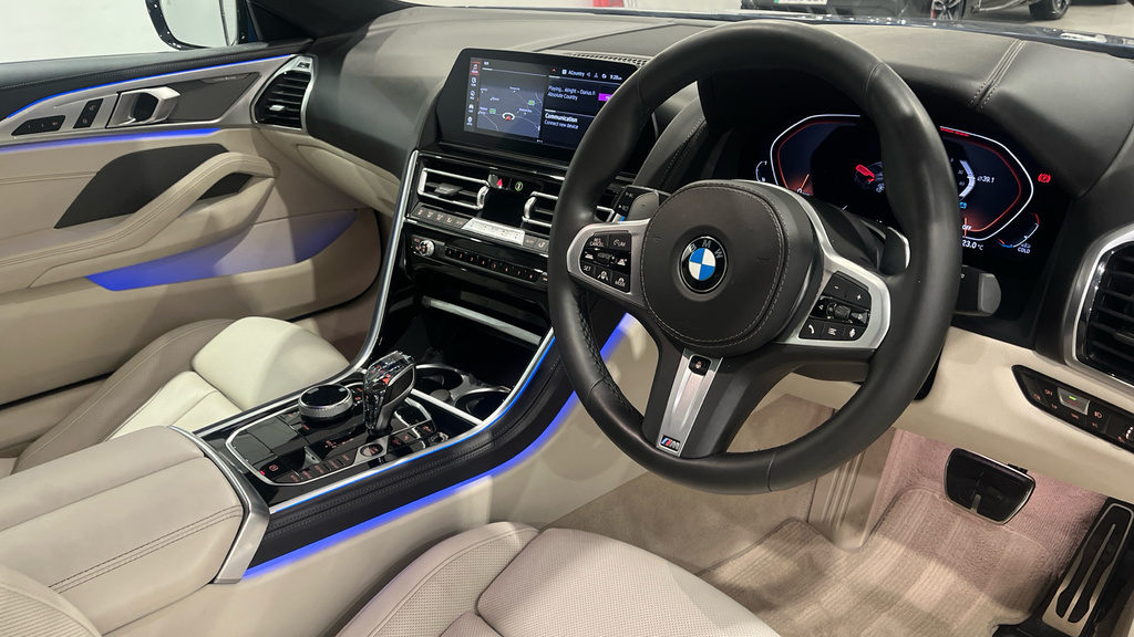 BMW 8 Series 3.0 840D Steptronic Xdrive Euro 6 Ss Blue #6