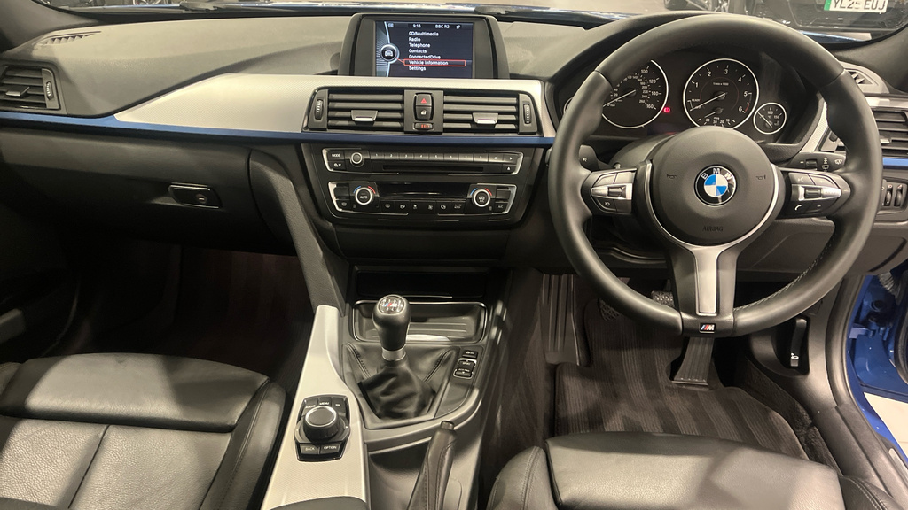 BMW 3 Series 2.0 320D M Sport Euro 5 Ss Blue #4