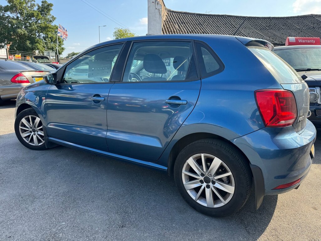 Volkswagen Polo 1.2 Tsi Bluemotion Tech Se Hatchback Ds UNZ8702 Blue #2
