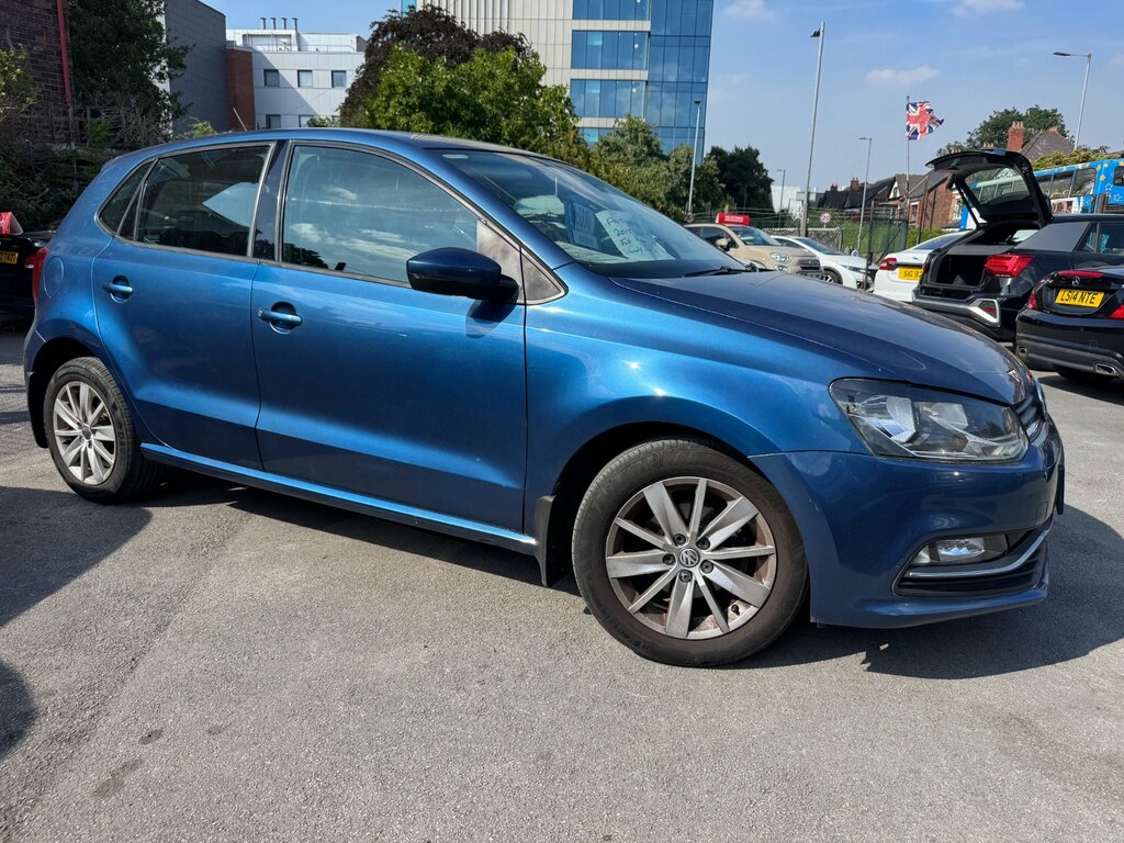 Volkswagen Polo 1.2 Tsi Bluemotion Tech Se Hatchback Ds UNZ8702 Blue