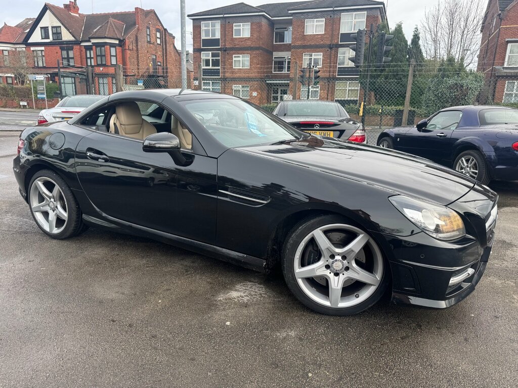 Mercedes-Benz SLK 2.1 Slk250d Amg Sport Convertible G-tro Black #2
