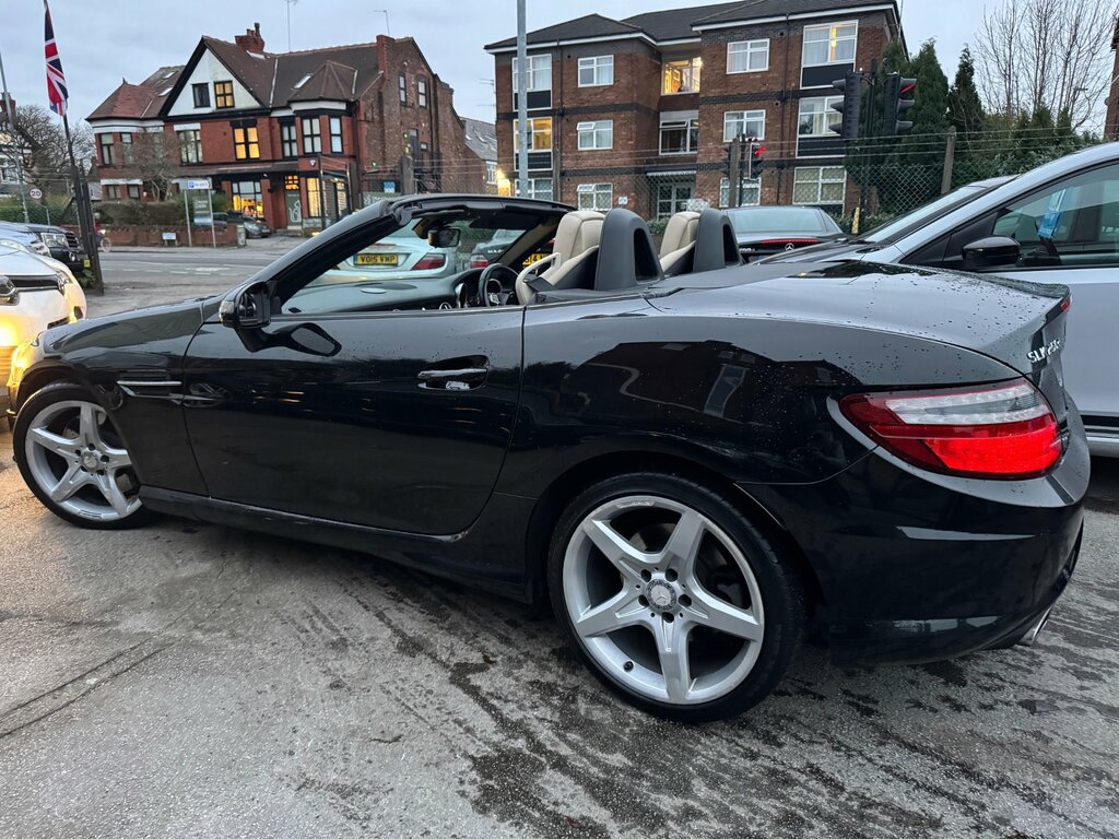 Mercedes-Benz SLK 2.1 Slk250d Amg Sport Convertible G-tro Black #3