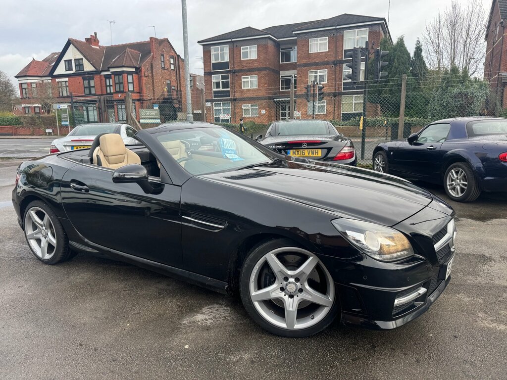 Mercedes-Benz SLK 2.1 Slk250d Amg Sport Convertible G-tro Black