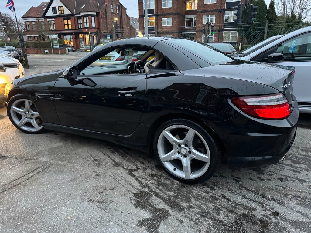 Mercedes-Benz SLK 2.1 Slk250d Amg Sport Convertible G-tro Black #4