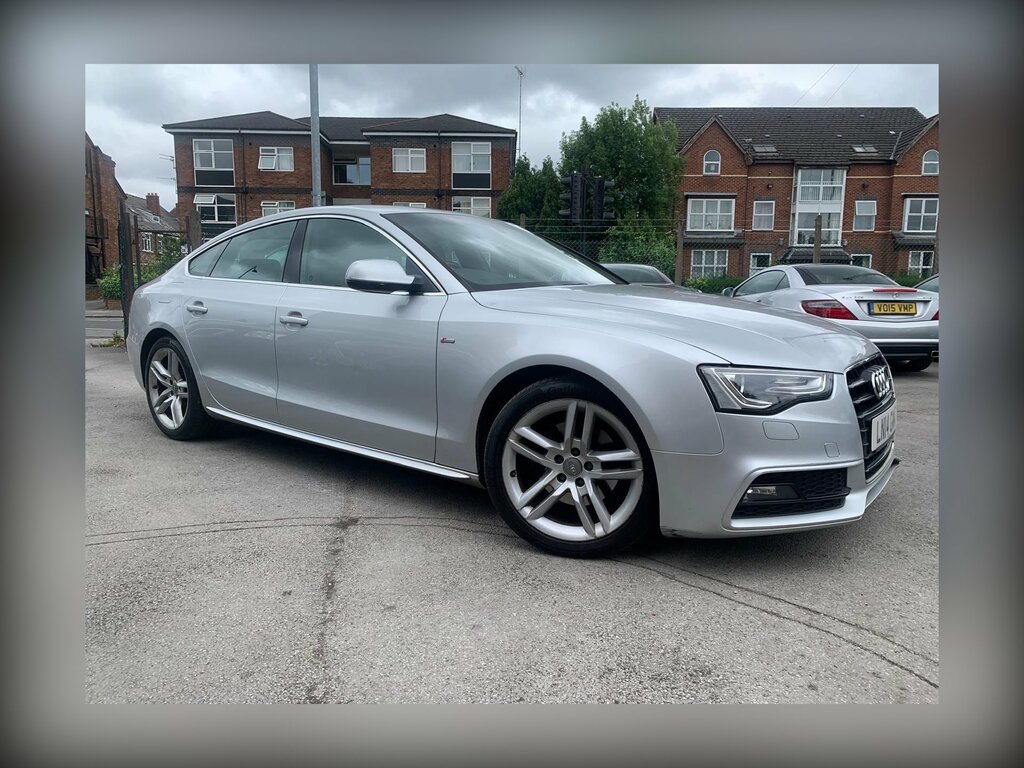 Audi A5 2.0 Tdi S Line Sportback Multitronic Eu Silver