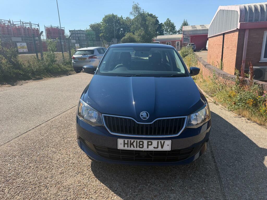 Skoda Fabia 1.0 Se Euro 6 Ss Blue #2
