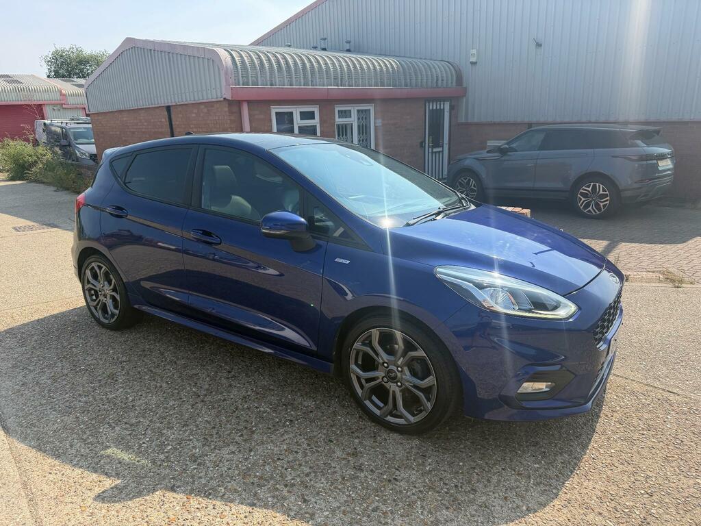 Ford Fiesta 1.0T Ecoboost St-line X Euro 6 Ss Blue