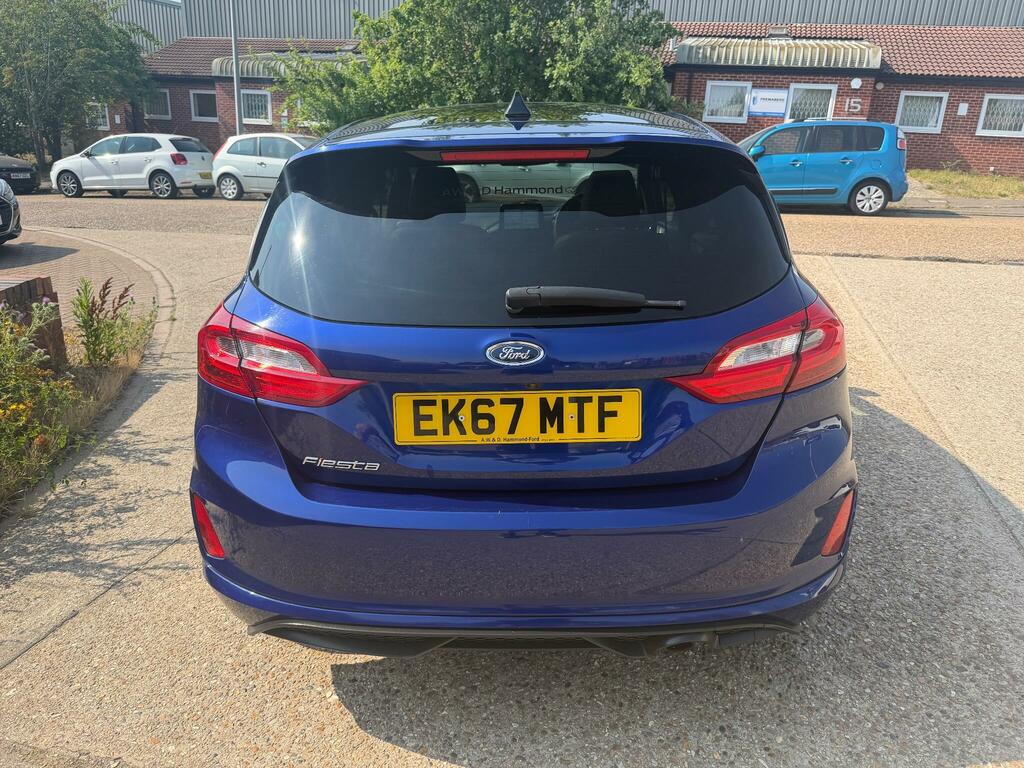 Ford Fiesta 1.0T Ecoboost St-line X Euro 6 Ss Blue #5