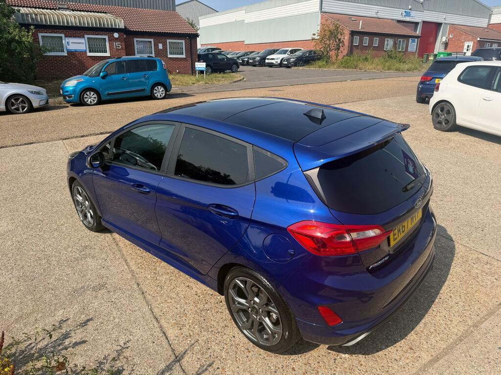 Ford Fiesta 1.0T Ecoboost St-line X Euro 6 Ss Blue #4