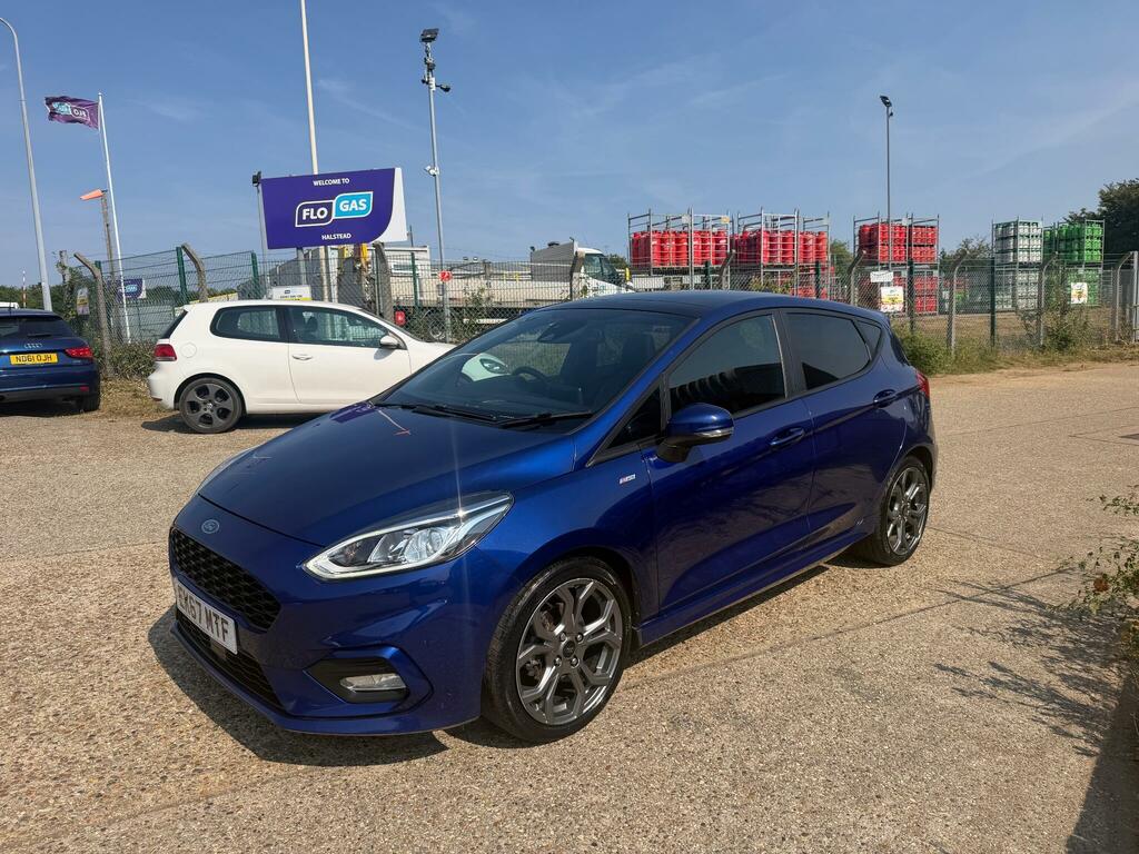 Ford Fiesta 1.0T Ecoboost St-line X Euro 6 Ss Blue #3
