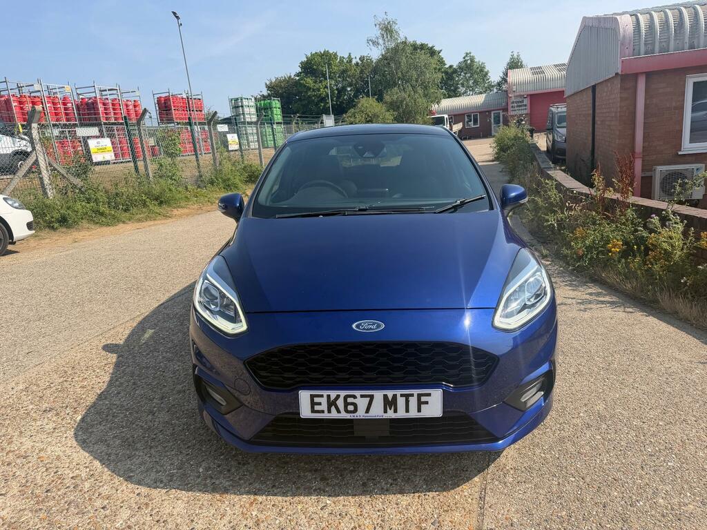 Ford Fiesta 1.0T Ecoboost St-line X Euro 6 Ss Blue #2