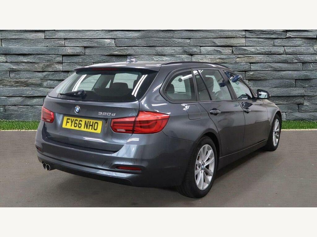 BMW 3 Series Estate 2.0 318D Sport Touring Euro 6 Ss 20 White #11