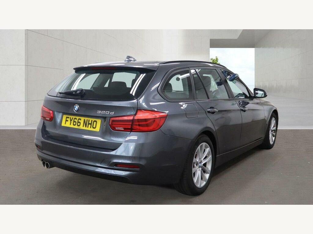 BMW 3 Series Estate 2.0 318D Sport Touring Euro 6 Ss 20 White #12