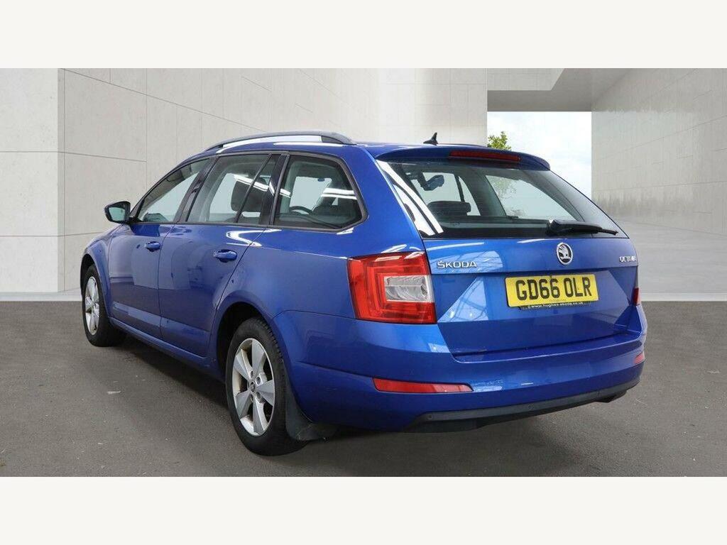 Skoda Octavia S Blue #7