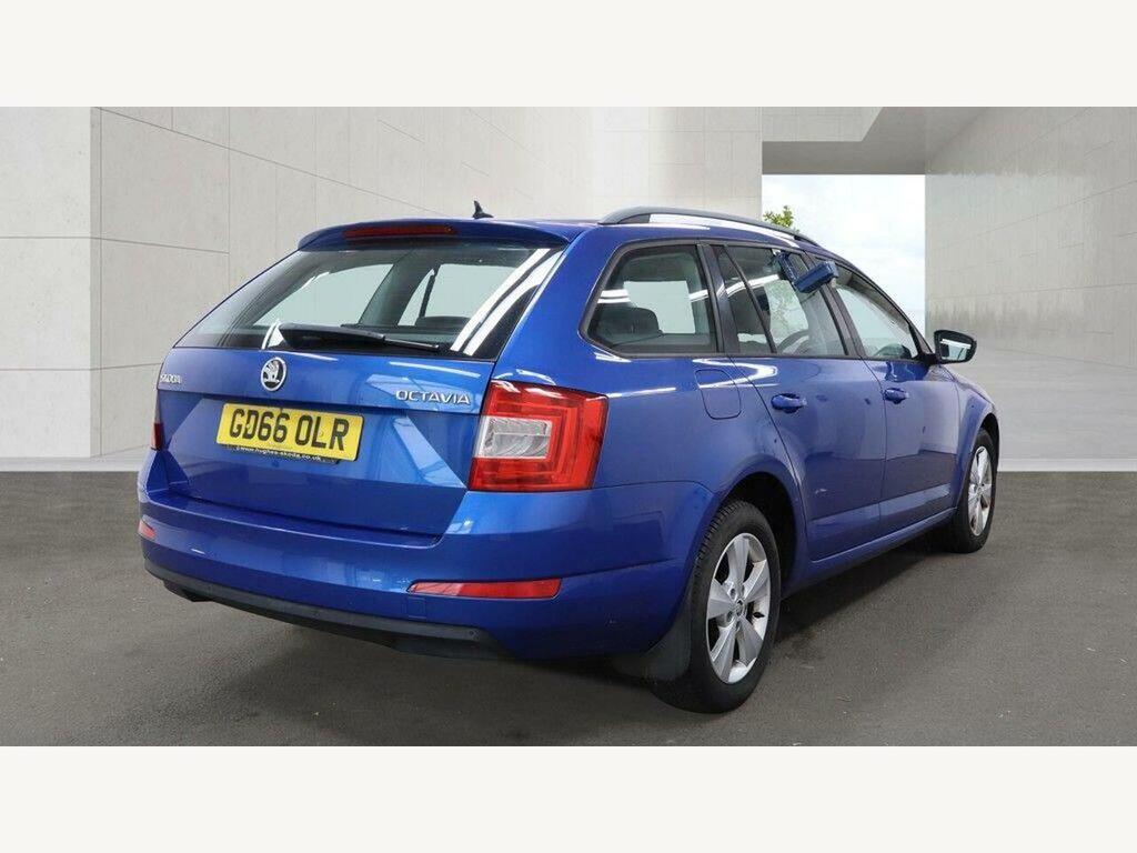 Skoda Octavia S Blue #12