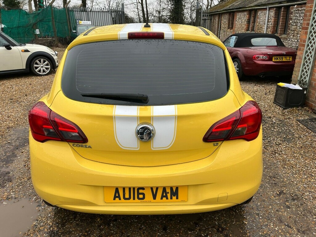 Vauxhall Corsa 1.2 Sting Hatchback Yellow #4