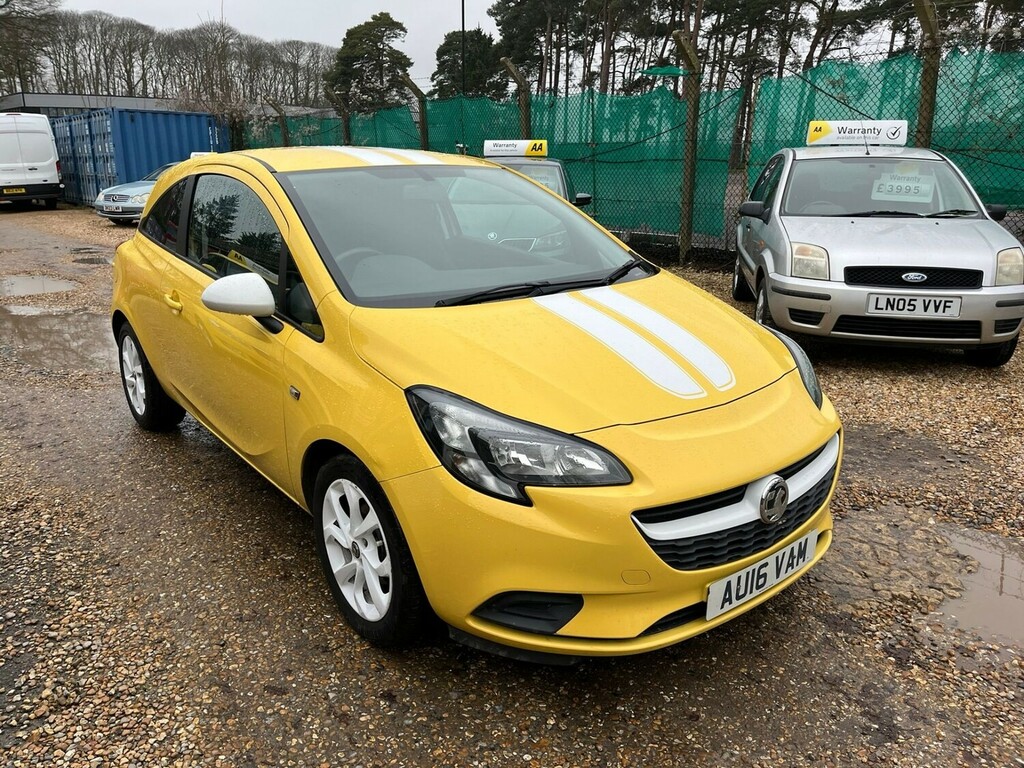 Vauxhall Corsa 1.2 Sting Hatchback Yellow