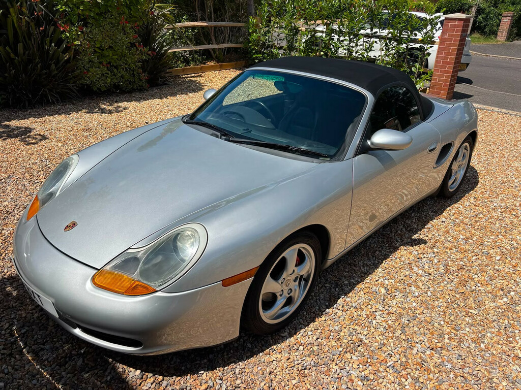 Porsche Boxster 25 Convertible Silver #5
