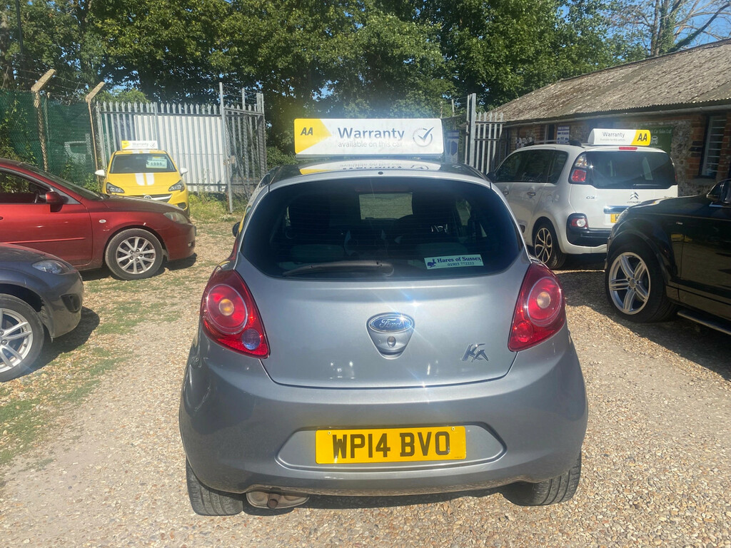 Ford KA 1.2 Zetec Start Stop Hatchback Silver #5